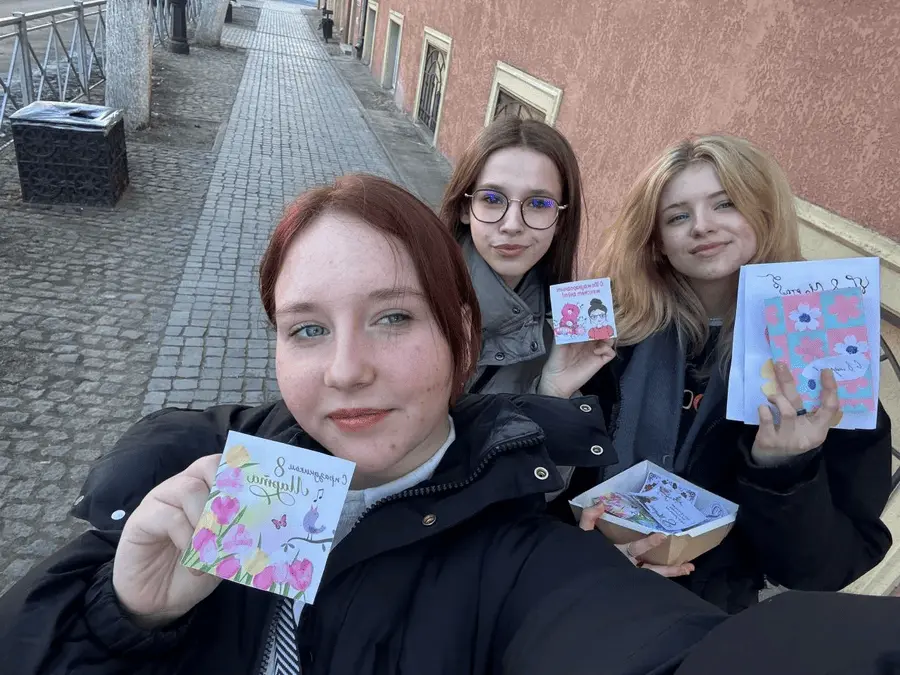 Весна начинается с улыбки