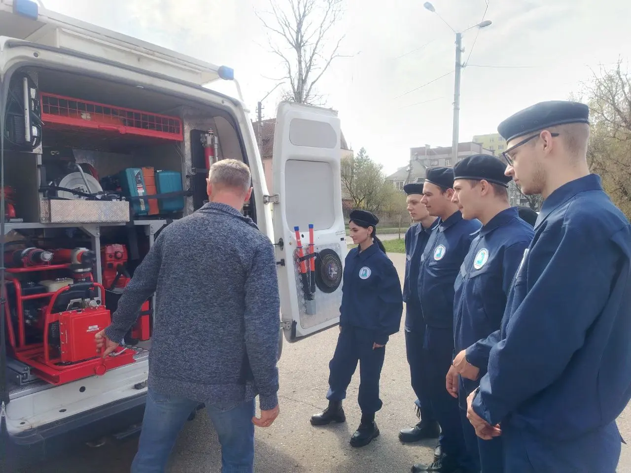 Оперотряд «Сокол» на экскурсии в МЧС: За кулисами службы спасения